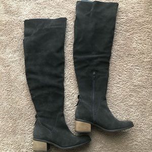 Steve Madden Brown OTK boots Size 7